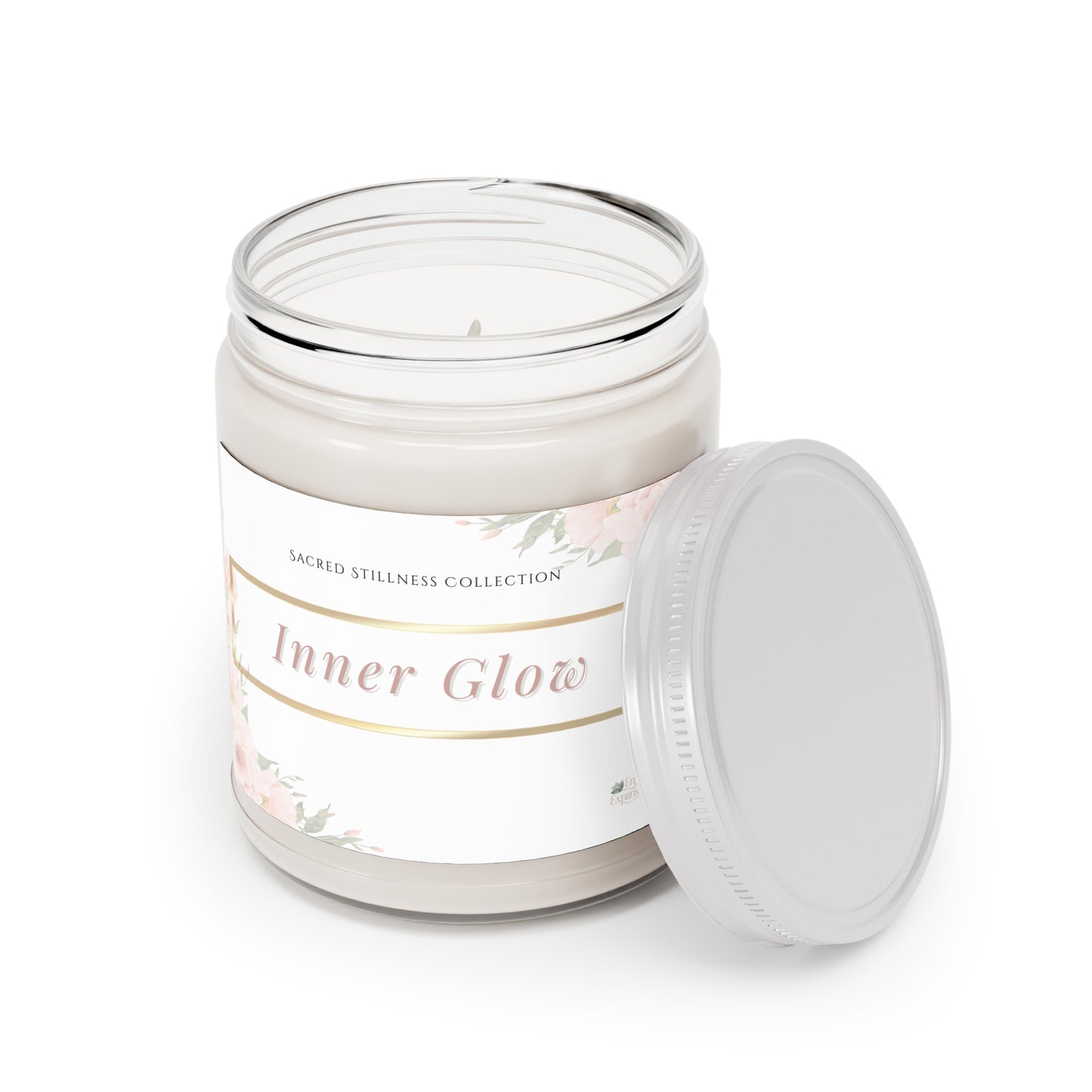 Inner Glow – Vanilla Bean Soy Candle | Sacred Stillness Collection
