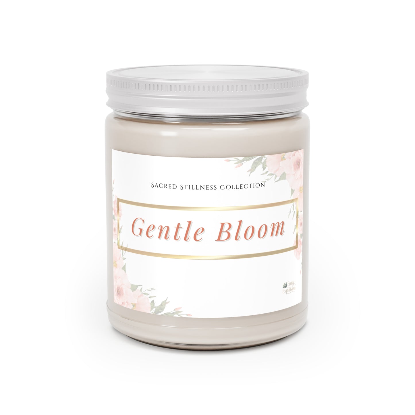 Gentle Bloom – Pink Grapefruit Soy Candle | Sacred Stillness Collection