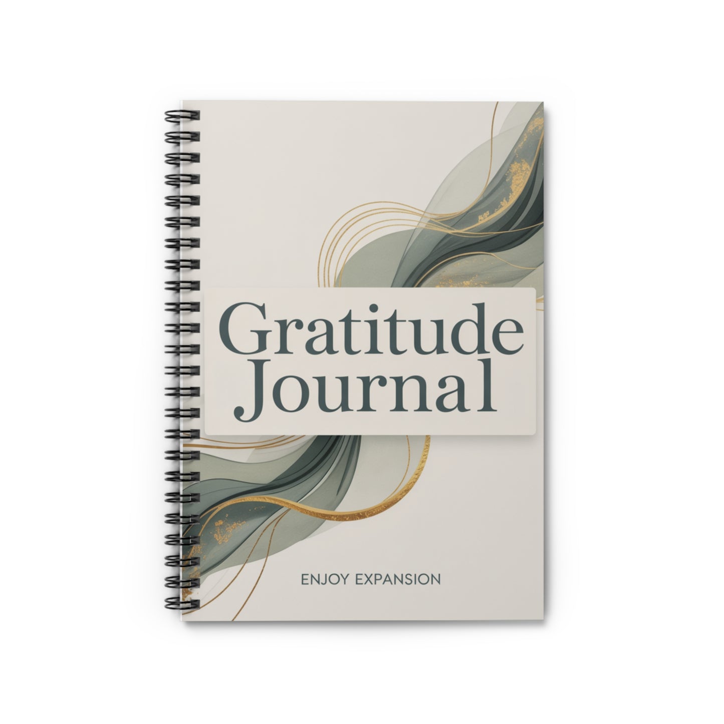 Gratitude Journal – Spiral Notebook | Mindfulness & Daily Reflection