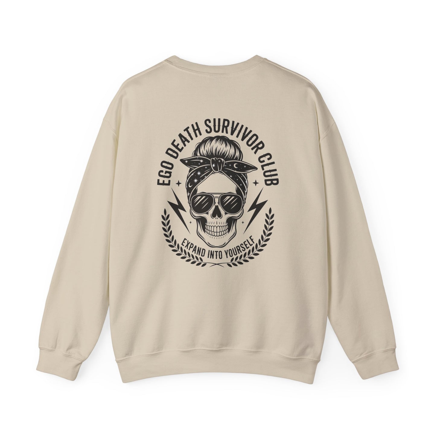 Ego Death Survivor Club Sweatshirt – Expand Into Yourself