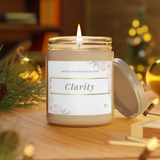 Clarity – Eucalyptus Lavender Herb Soy Candle | Sacred Stillness Collection