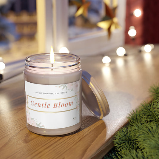 Gentle Bloom – Pink Grapefruit Soy Candle | Sacred Stillness Collection