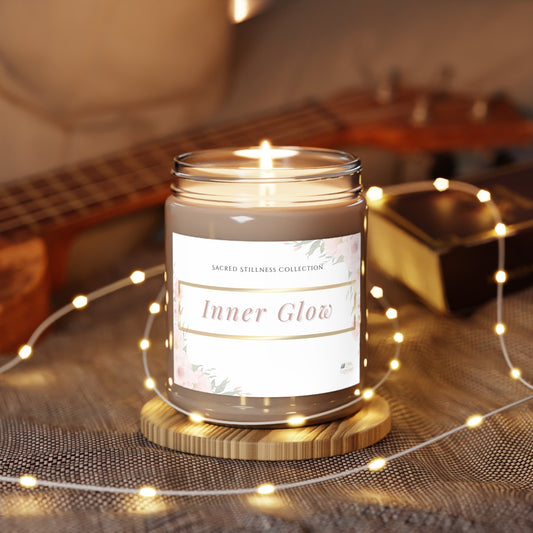 Inner Glow – Vanilla Bean Soy Candle | Sacred Stillness Collection
