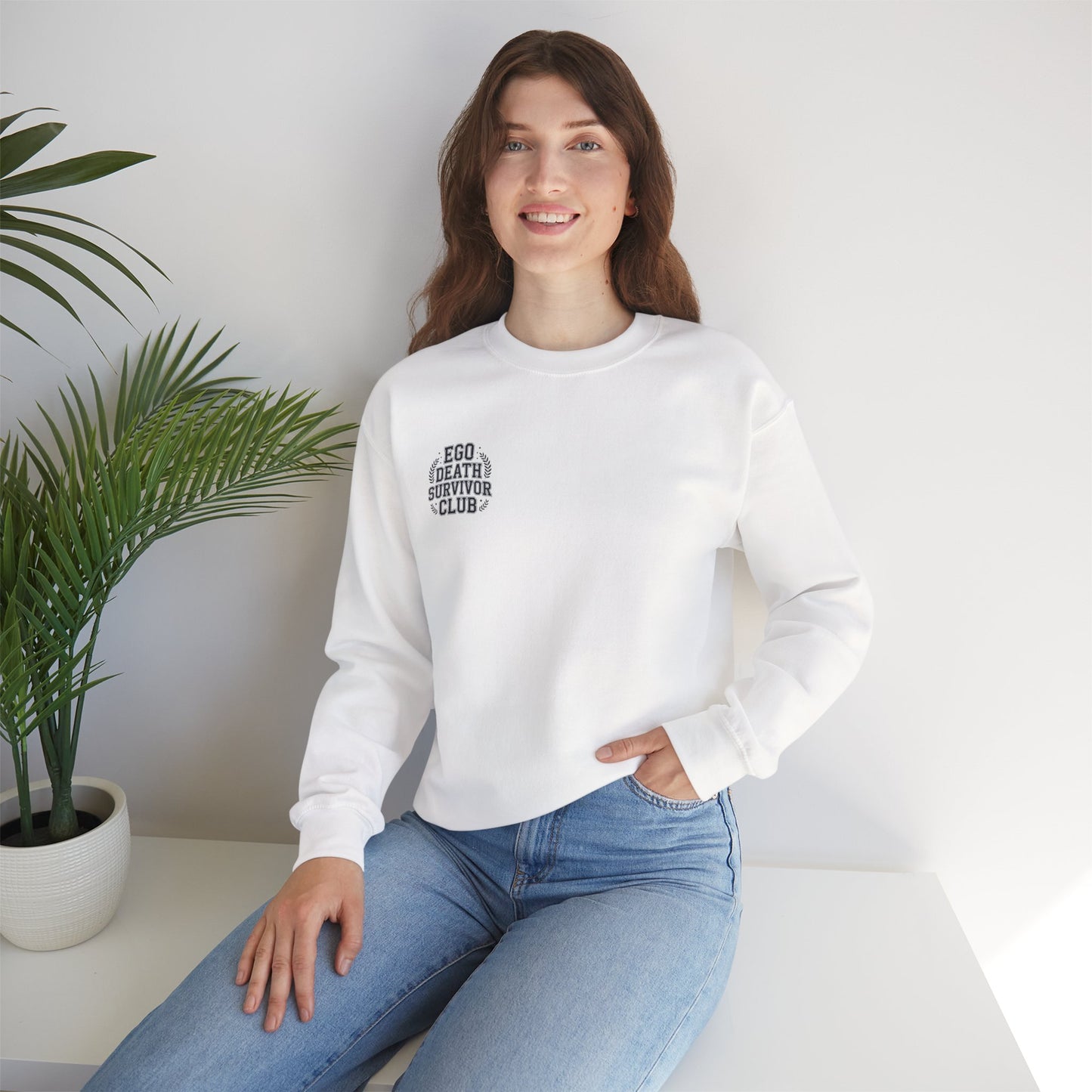 Ego Death Survivor Club Sweatshirt – Expand Into Yourself