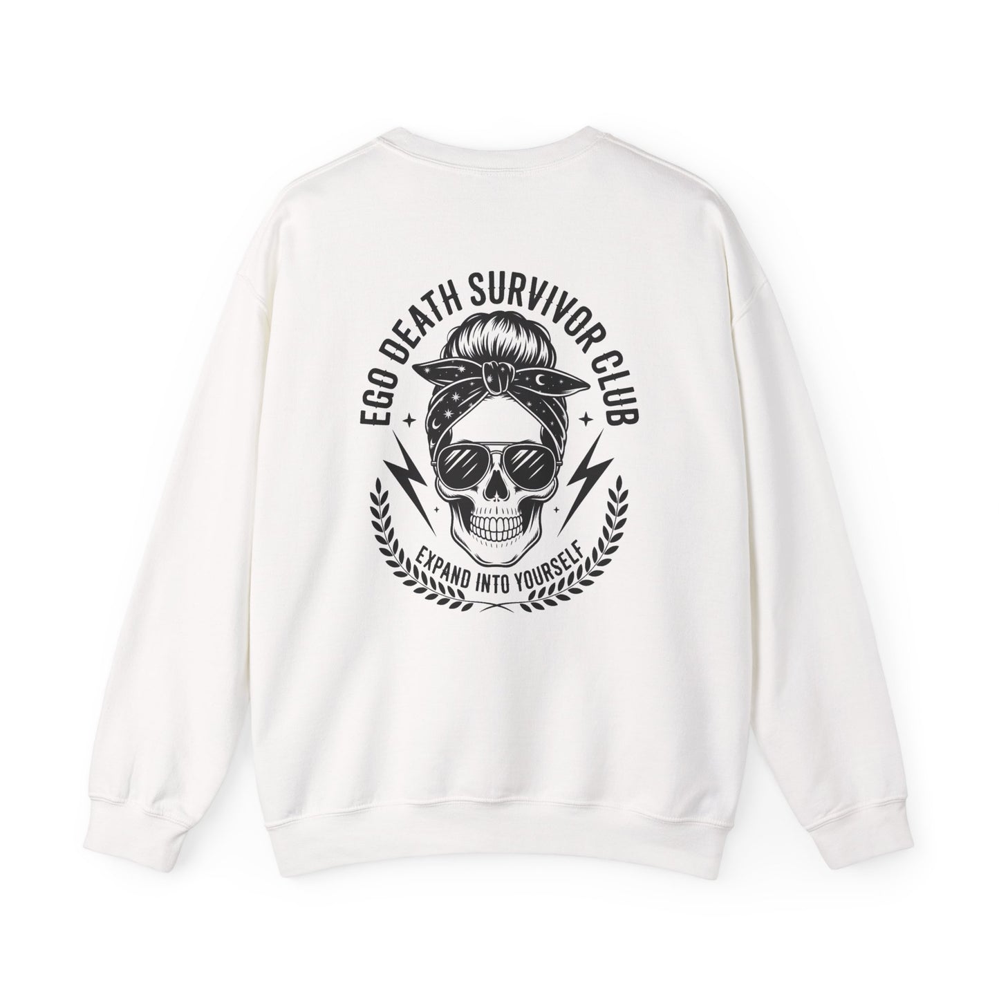 Ego Death Survivor Club Sweatshirt – Expand Into Yourself