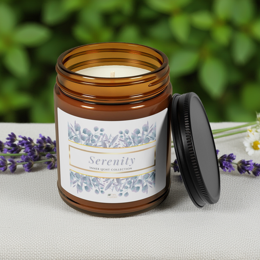 Serenity – White Sage & Lavender Candle | Inner Light Collection