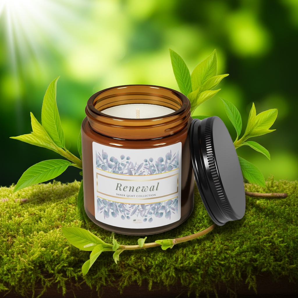 Renewal – Peppered Passionfruit Candle (4 oz) | Inner Light Collection